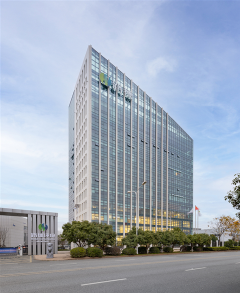 路德环境办公楼设计装修案例